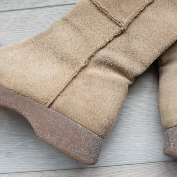 Suede tall boots made in Spain SZ 37 - Picture 13 of 16